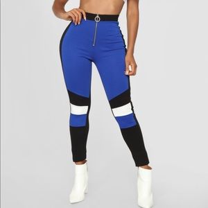 Fashion Nova Color Block Leggings